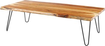 Bergen Coffee Table (Brown & Black) 