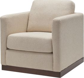 Glendon Swivel Chair (Light Brown) 