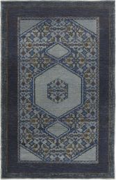 Haven Rug (Navy & Charcoal - 2' x 3') 