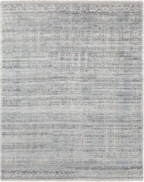 Nobility Rug (Teal & White - 6' x 9') 