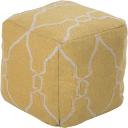 Fallon Pouf (Yellow) 