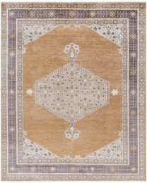 Riviera Rug (Amber & Grey - Runner - 3' x 10') 