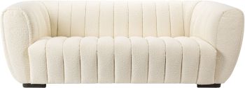 Rochelle Sofa (Cream & Black) 