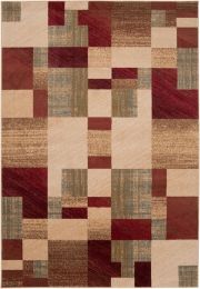 Riley RLY-5006 Area Rug (5x8 - Red) 