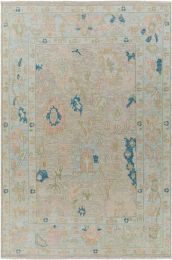 Ushak Tapis (Rose & Bleu - 12' x 15') 