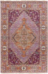 Zeus Rug (Plum & Rust - 5'6 x 8'6) 