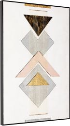 Ternion Modern Geometric Shadow Box 