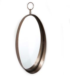 Macklin Metal Wall Mirror Oval 