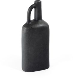Macrae Metal Table Vase (Small - Grey) 