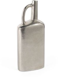 Macrae Metal Table Vase (Large - Silver) 