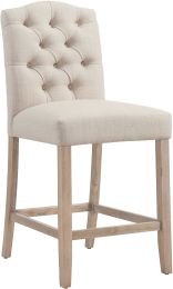 Lucian 26 In Counter Stool (Set of 2 - Beige) 