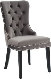 Rizzo Side Chair (Set of 2 - Grey) 