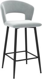 Camille 26 Inch Counter Stool (Set of 2 - Light Grey) 