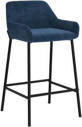 Baily 26 Inch Counter Stool (Set of 2 - Blue) 