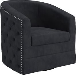 Velci Accent Chair (Black) 