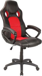 Abyss Office Chair (Red & Black) 