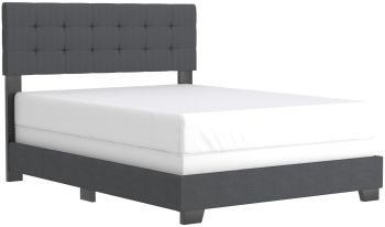 Exton Bed (Queen - Charcoal) 