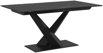 Julius Extendable Dining Table (Black) 