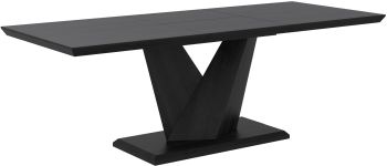 Eclipse Dining Table with Extension (Black) 