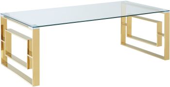Eros Coffee Table (Gold) 