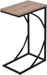 Darcy Accent Table (Natural & Black) 