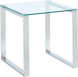 Zevon Accent Table (Silver) 