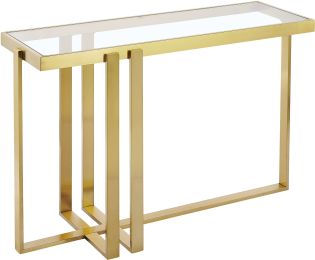 Paxton Console Table (Gold) 