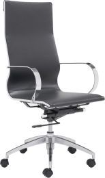 Glider Hi Back Office Chair (Black) 