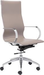 Glider Hi Back Office Chair (Taupe) 