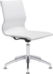 Glider Conference Chair (White) 