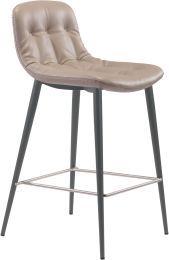 Tangiers Counter Chair (Set of 2 - Taupe) 
