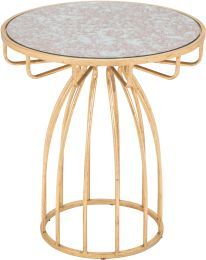 Silo Side Table (Gold) 