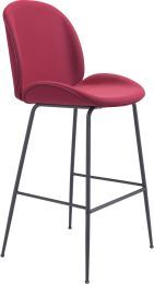 Miles Bar Chair (Red) 