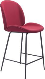 Miles Counter Chair (Red) 