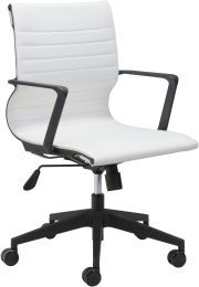 Stacy Chaise de Bureau (Blanc) 