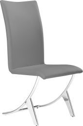 Delfin Dining Chair (Set of 2 - Grey) 