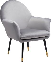 Alexandria Accent Chair (Light Gray) 
