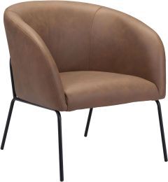 Quinten Accent Chair (Vintage Brown) 