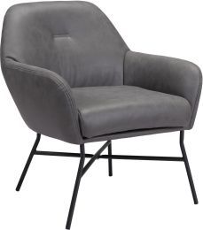 Hans Accent Chair (Vintage Gray) 