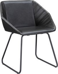 Miguel Dining Chair (Set of 2 - Black) 