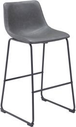 Smart Bar Chair (Set of 2 - Charcoal) 