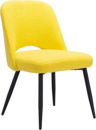 Teddy Dining Chair (Set of 2 - Yellow) 