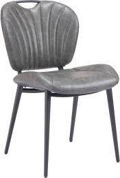 Terrence Dining Chair (Set of 2 - Vintage Gray) 