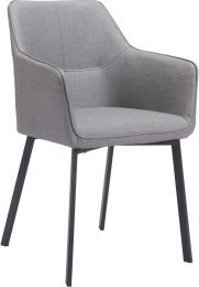 Adage Dining Chair (Set of 2 - Gray) 