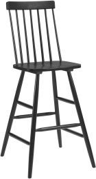 Ashley Bar Chair (Set of 2 - Black) 