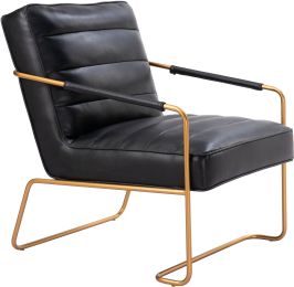 Dallas Accent Chair (Vintage Black) 