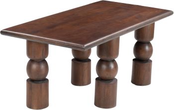 Split Coffee Table (Brown) 