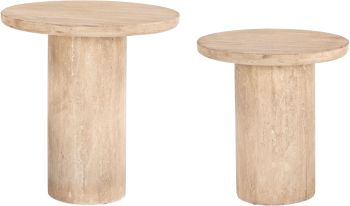Fenith Accent Table Set (Natural) 