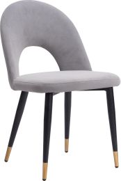 Menlo Dining Chair (Set of 2 - Gray) 