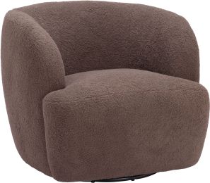 Govan Swivel Chair (Brown) 